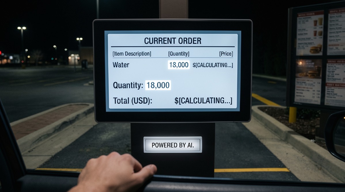 AI Inserted Into the Drive-Thru Before the Drive-Thru Was Ready for AI