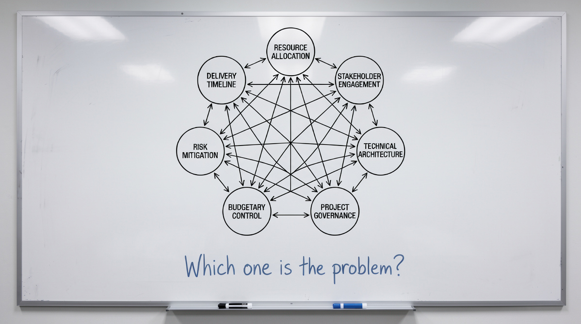 Diagnostic Frameworks That End at Diagnosis